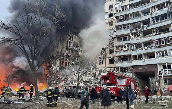 Ucraina: attacco missilistico a Dnipro morte almeno 30 persone