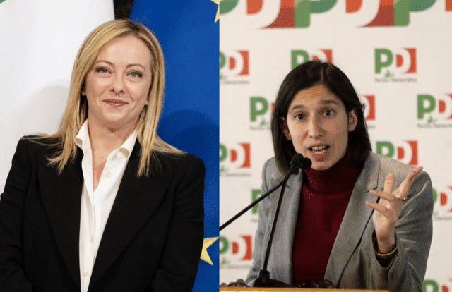 Meloni - Schlein : donne leader a confronto per la 1° volta nella storia della Repubblica